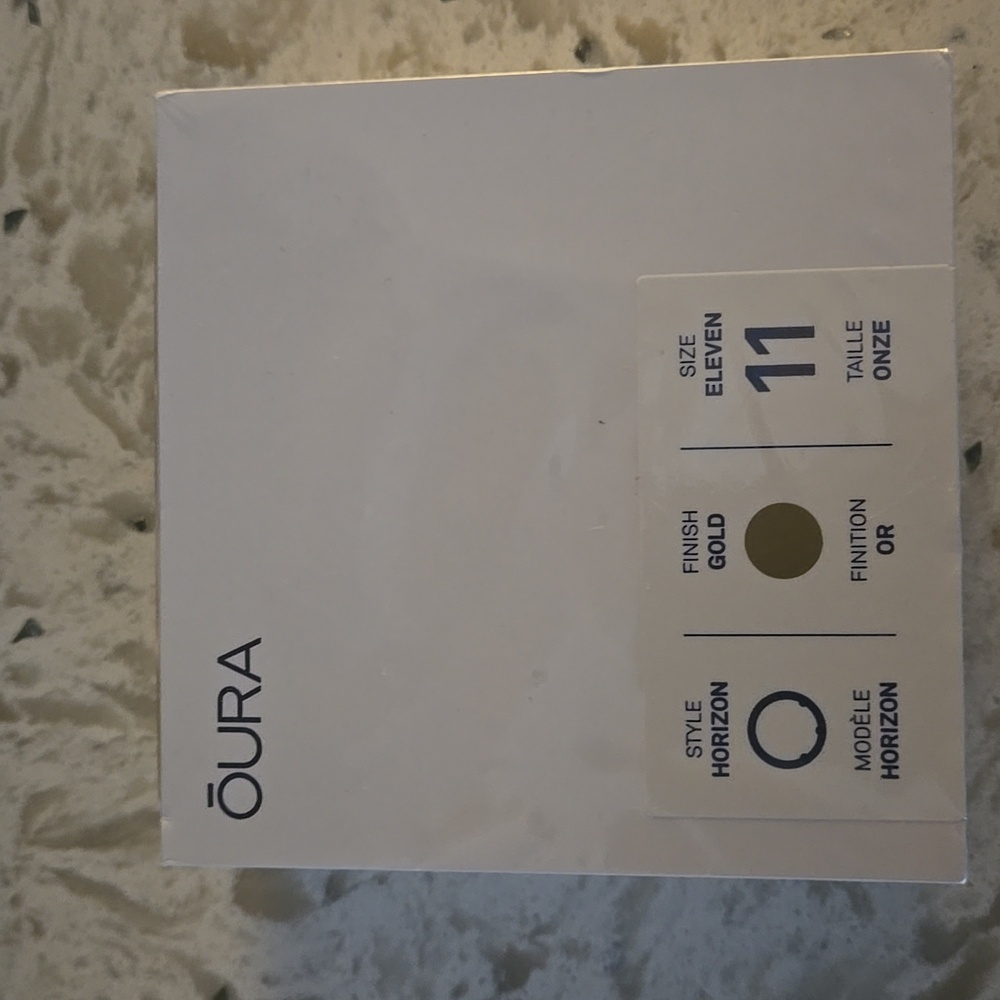 Brand New Oura  Gen3 Horizon Gold ring